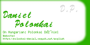 daniel polonkai business card